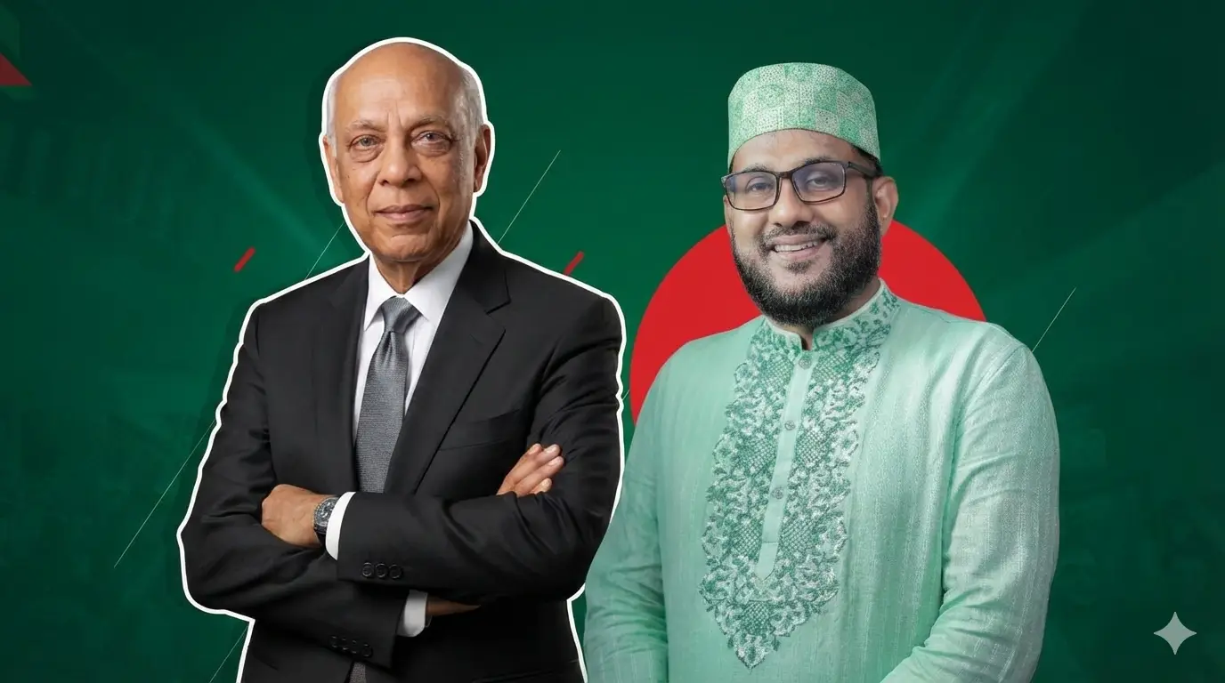 ব্রাহ্মণবাড়িয়া-৪ আসনে নির্বাচনী প্রতিদ্বন্দ্বী মুশফিকুর রহমান ও আতাউর রহমান