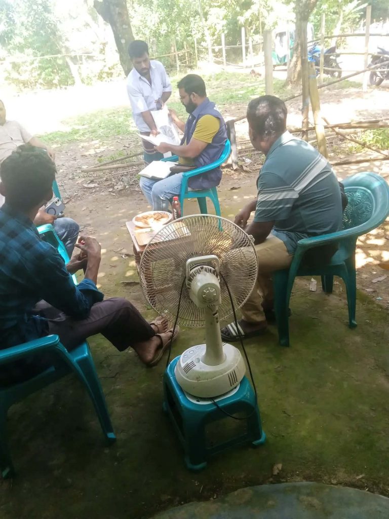 কসবায় প্রবীণ নারীকে মারধর, গাছ কর্তন ও জমি দখলের চেষ্টার অভিযোগ: থানায় লিখিত এজাহার